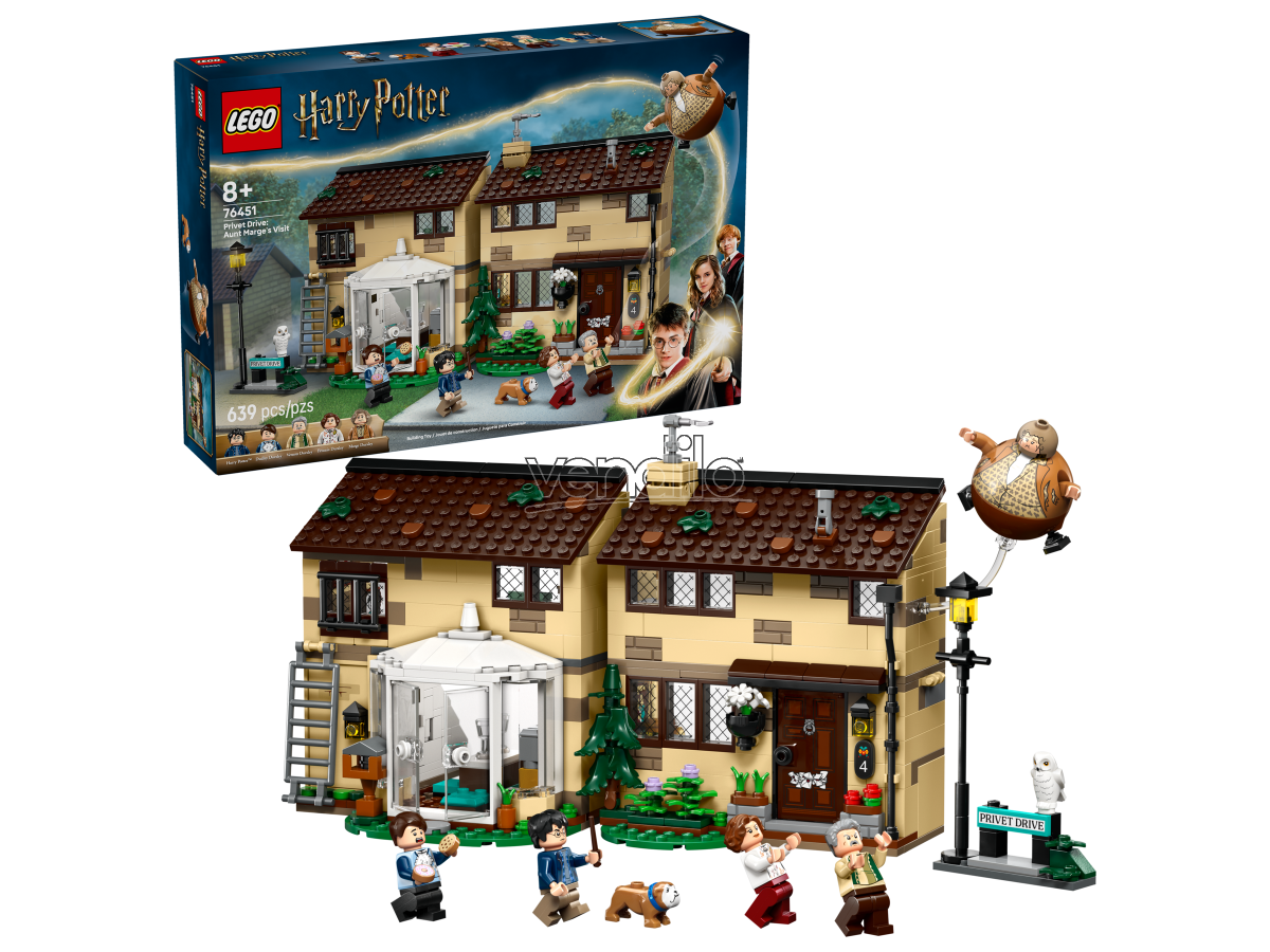 LEGO 76451 PRIVET DRIVE LA VISITA DI ZIA MARGE HARRY POTTER