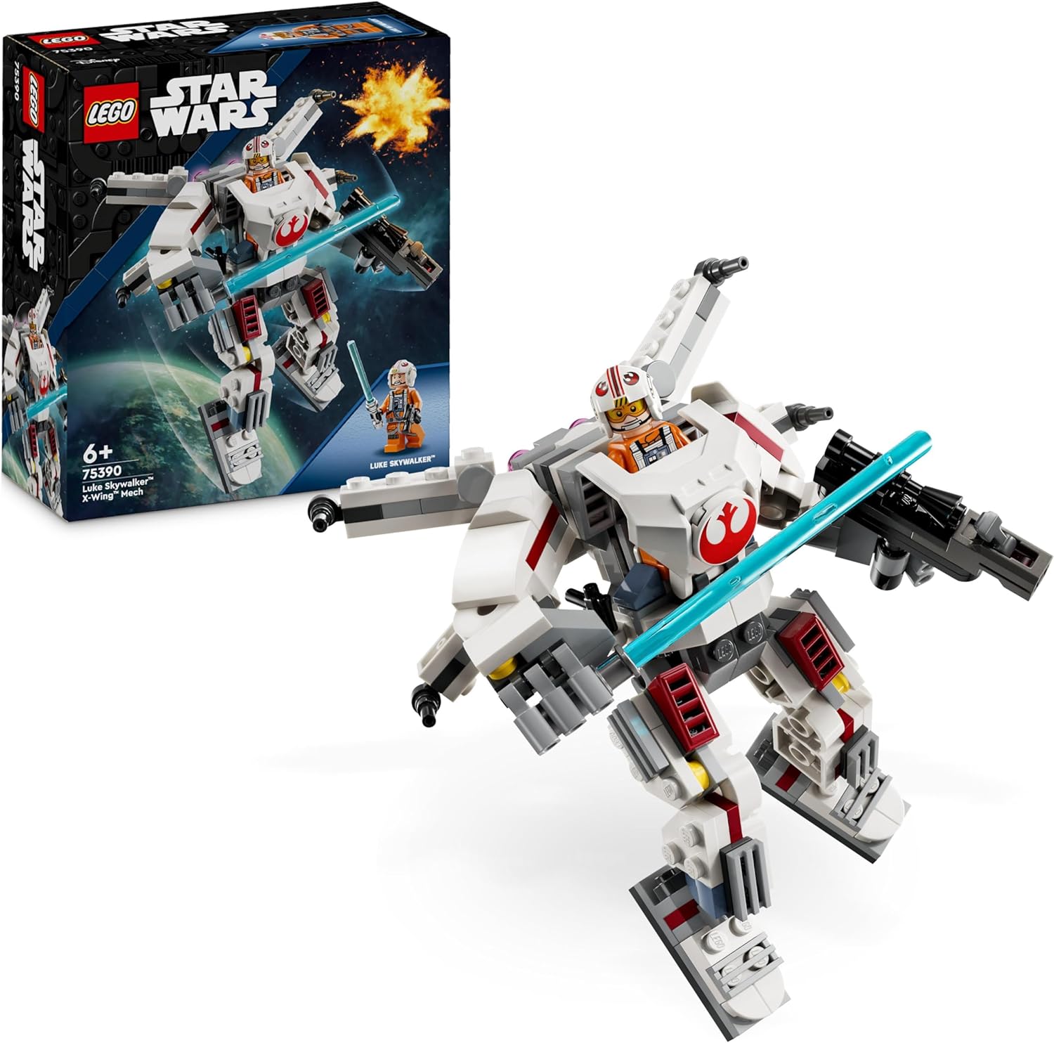 LEGO 75390 MECH X-WING DI LUKE SKYWALKER STAR WARS