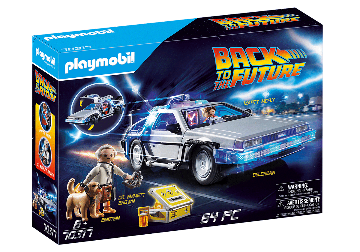 PLAYMOBIL 70317 BACK TO THE FUTURE DELOREAN