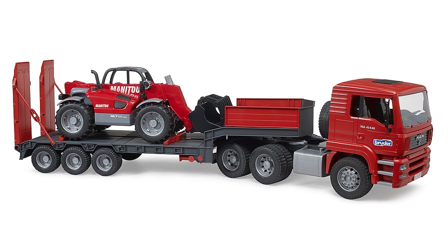 BRUDER 02774 CAMION MAN BILICO CON MANITOU