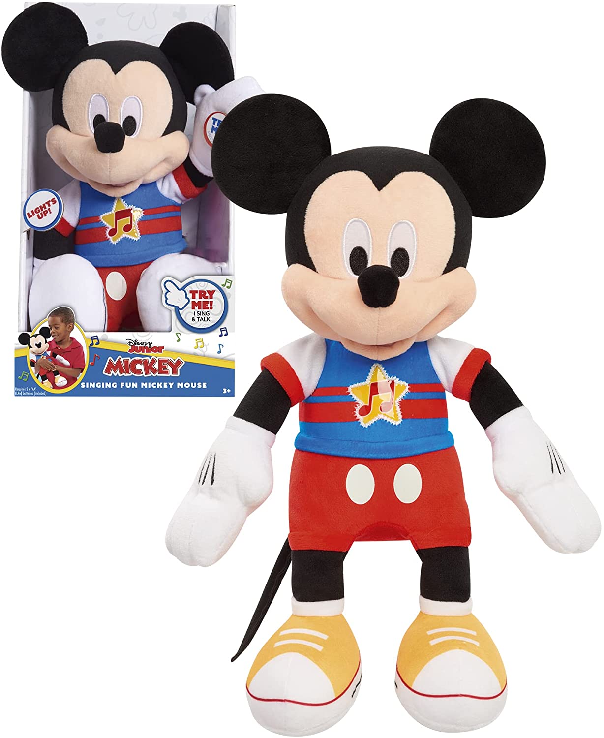 GIOCHI PREZIOSI MCC13000 MICKEY PELUCHE MUSICALE