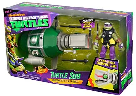 GIOCHI PREZIOSI TURTLES SUB CON PERSONAGGIO