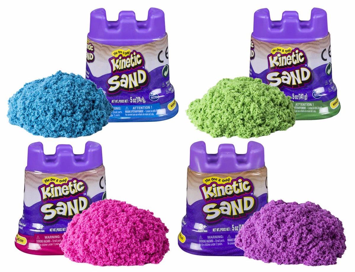 SPINMASTER 6036825 KINETIC SAND MINI CASTELLO IN VASSOIO