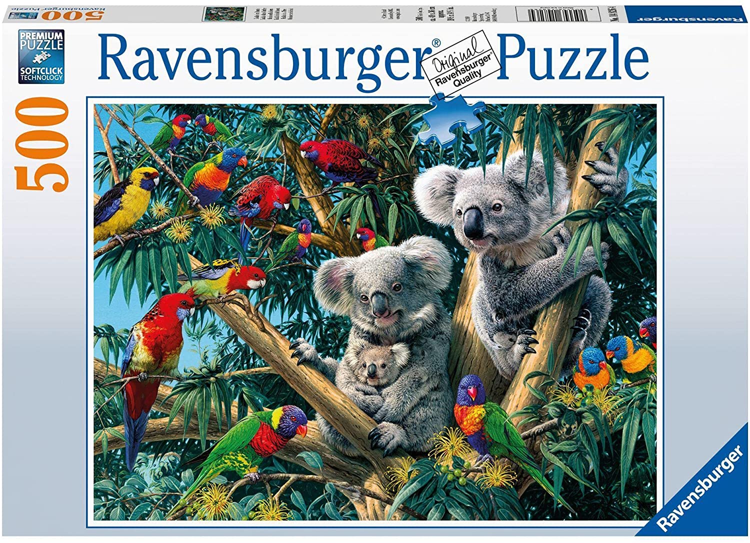 RAVENSBURGER 14826 PUZZLE DA 500 PZ. KOALA NELL'ALBERO