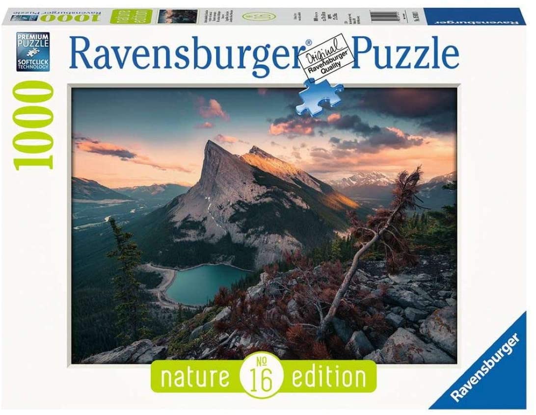 RAVENSBURGER 15011 PUZZLE DA 1000 PZ. TRAMONTO IN MONTAGNA