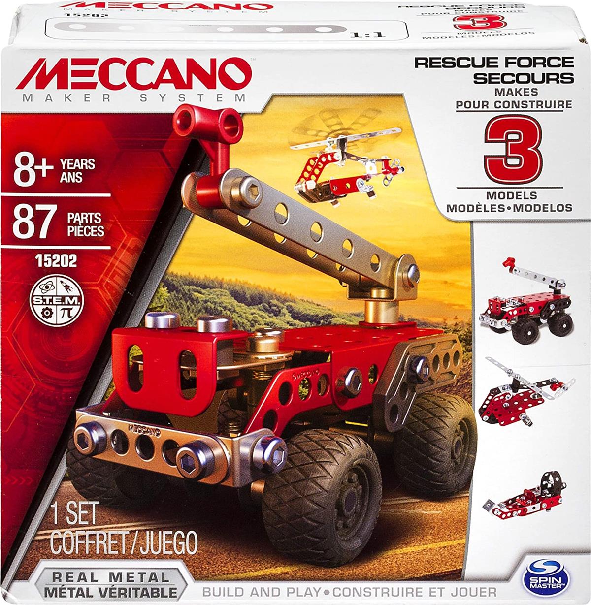 SPINMASTER MECCANO MULTI MODELLO PRONTO INTERVENTO