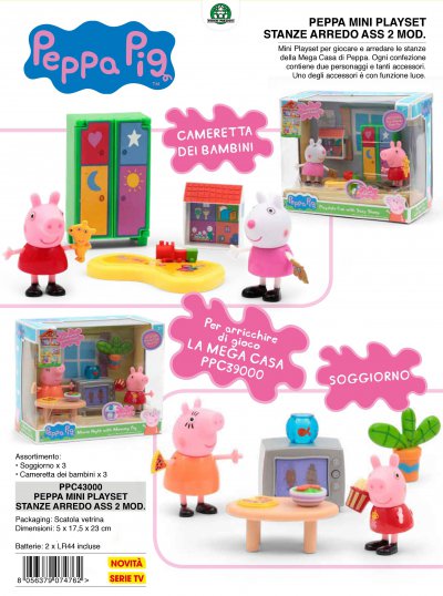 GIOCHI PREZIOSI PPC43000 PEPPA PIG MINI PLAYSET