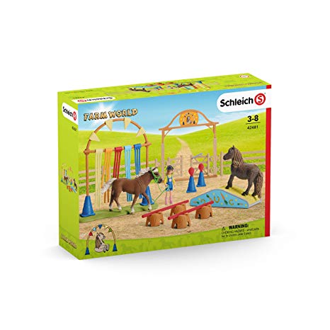 SCHLEICH 2542481 PERCORSO AGILITY PONY