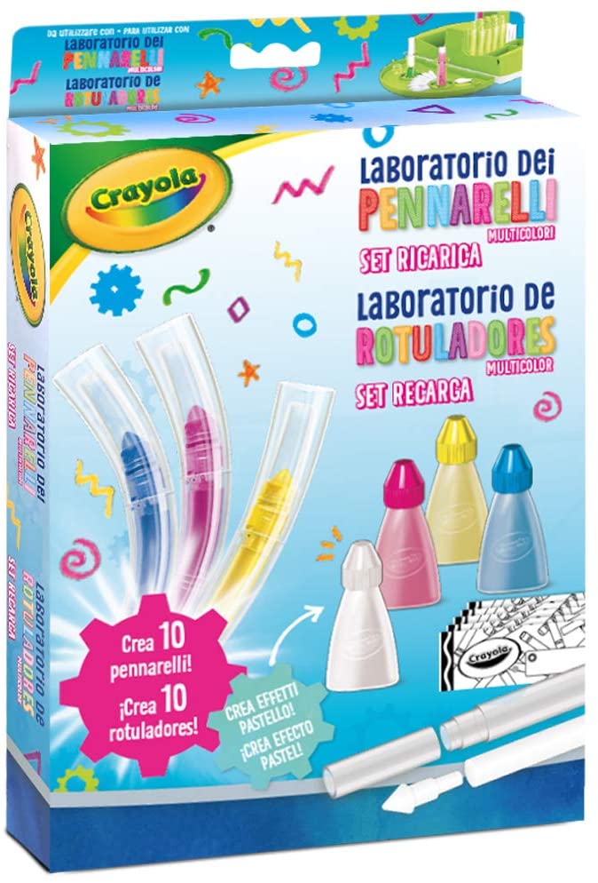 CRAYOLA 255962 SET RICARICA LABORATORIO DEI PENNARELLI MULTICOLORI