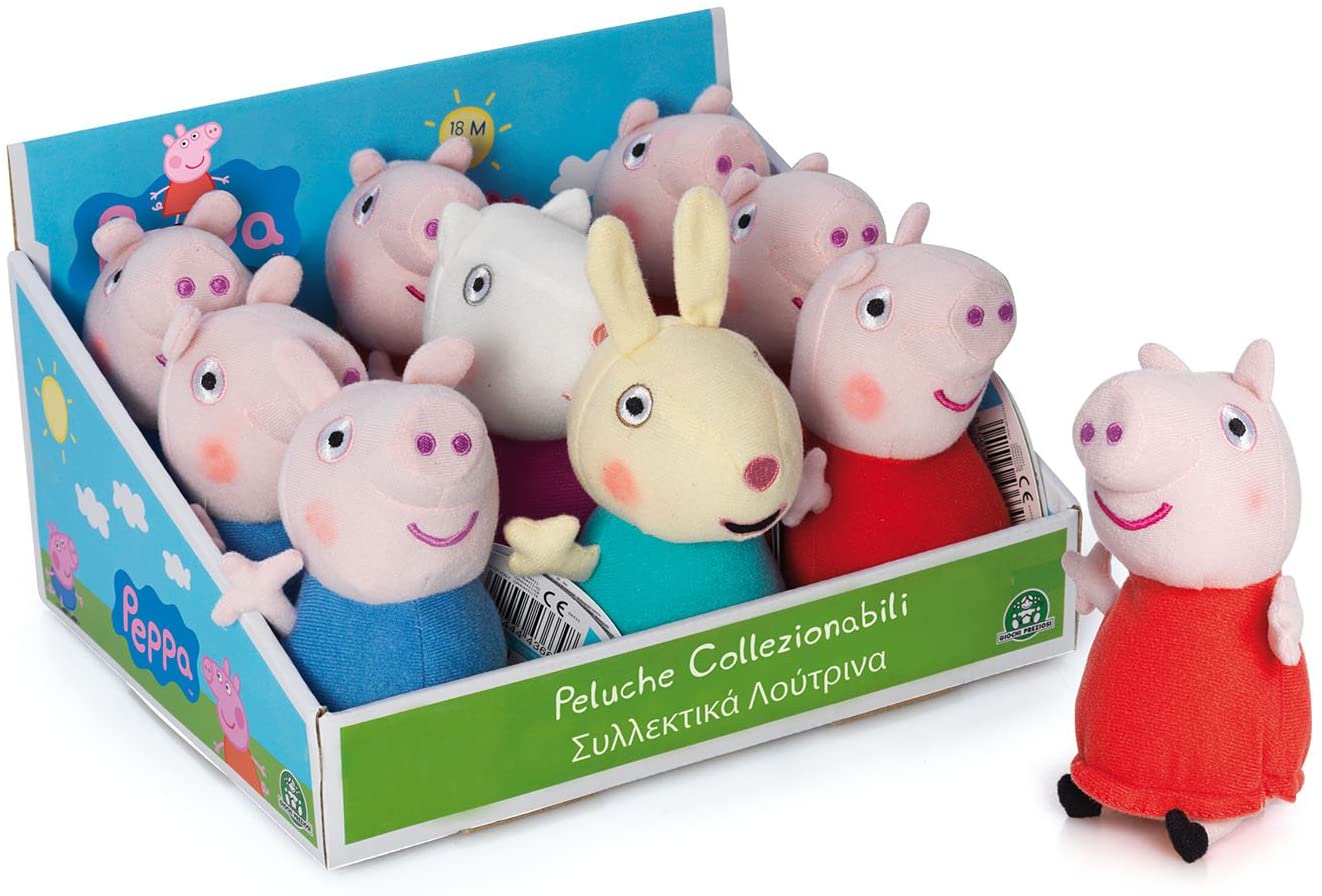 GIOCHI PREZIOSI 04431 PEPPAP PIG PELUCHE ASSORTITI