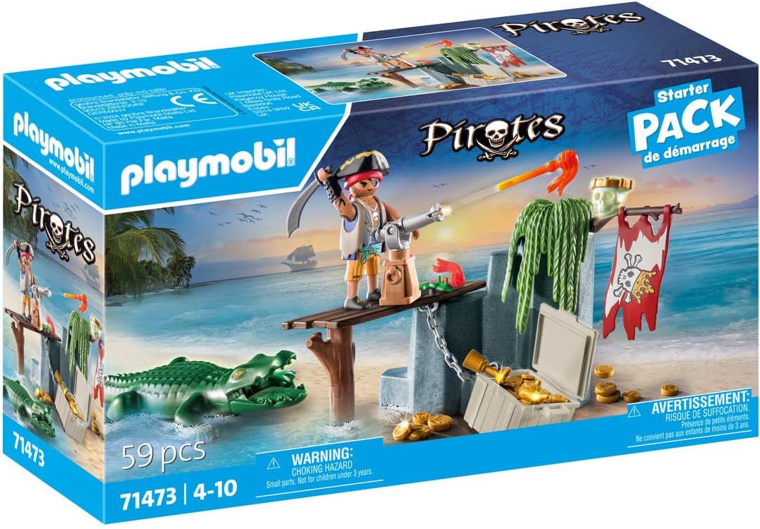 PLAYMOBIL 71473 PIRATA CON ALLIGATORE