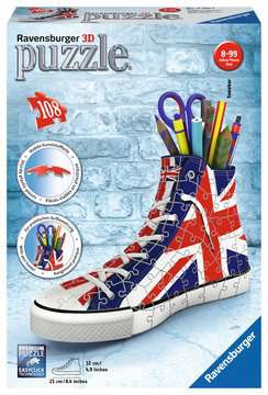 RAVENSBURGER 11222 PUZZLE 3D SNEAKER UNION JACK