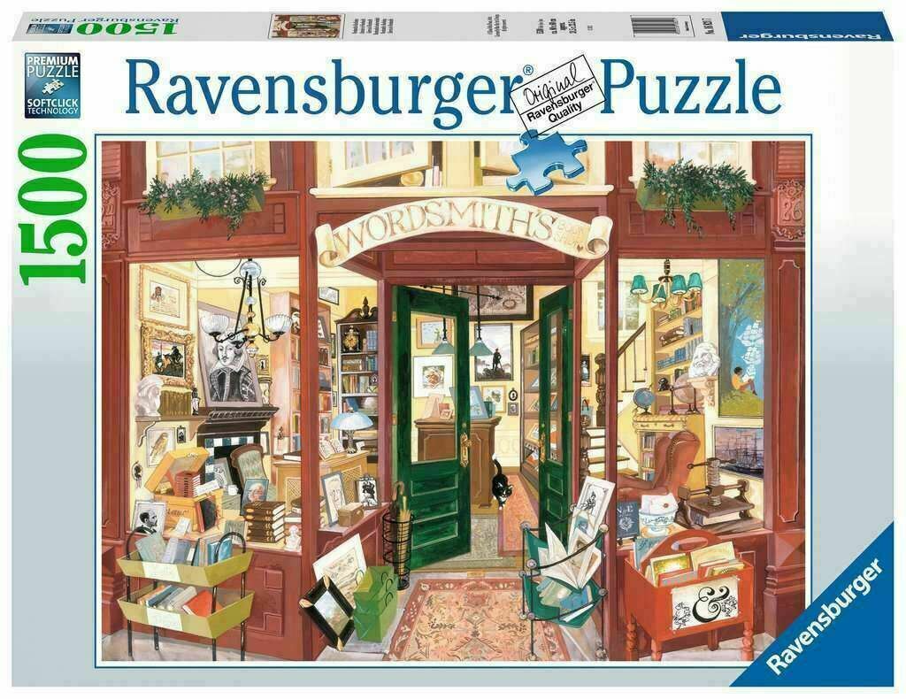 RAVENSBURGER 16821 PUZZLE DA 1500 PZ. LIBRERIA DI WORD SMITH