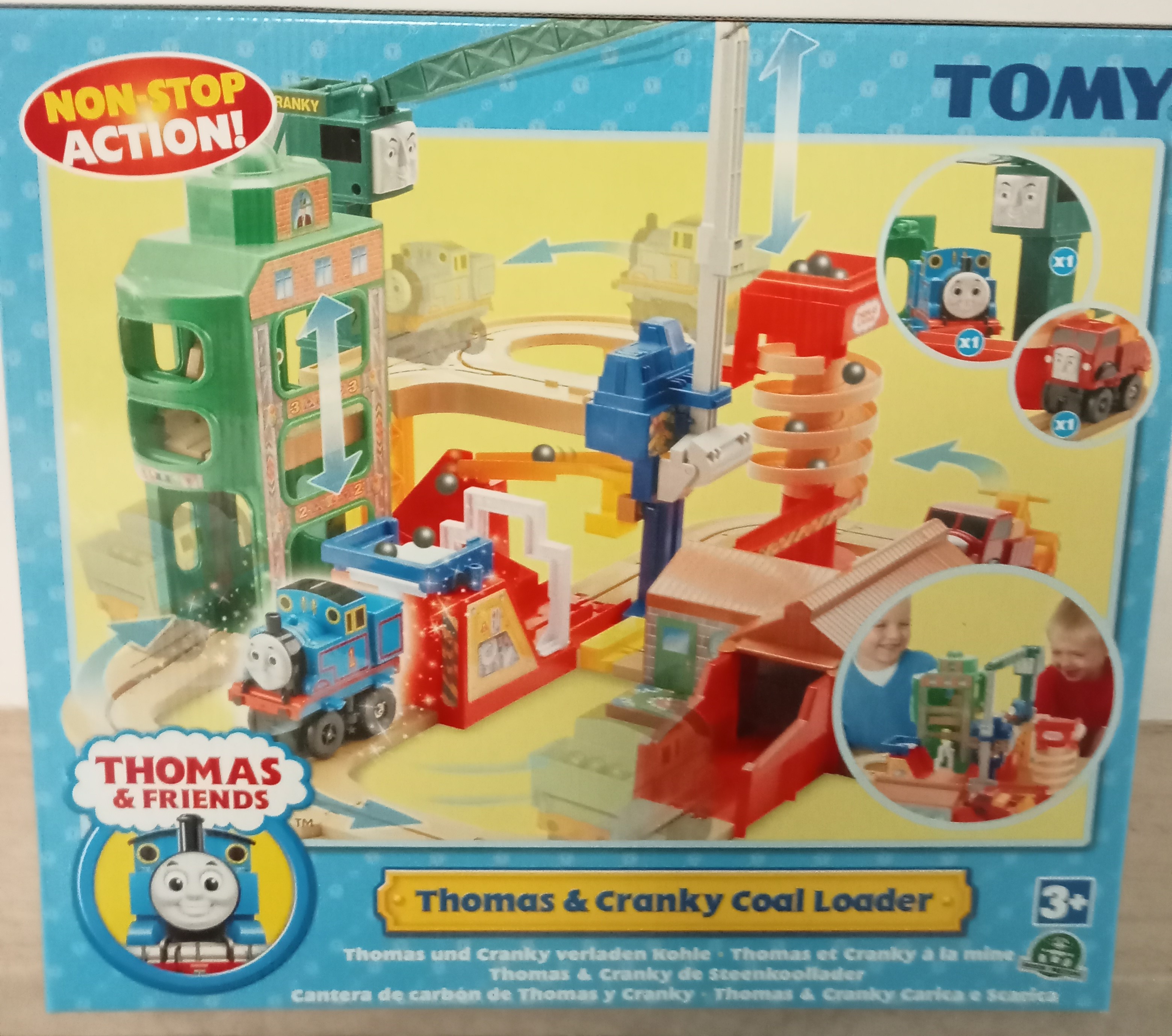 GIOCHI PREZIOSI 470150 THOMAS E CRANKY CARICA E SCARICA