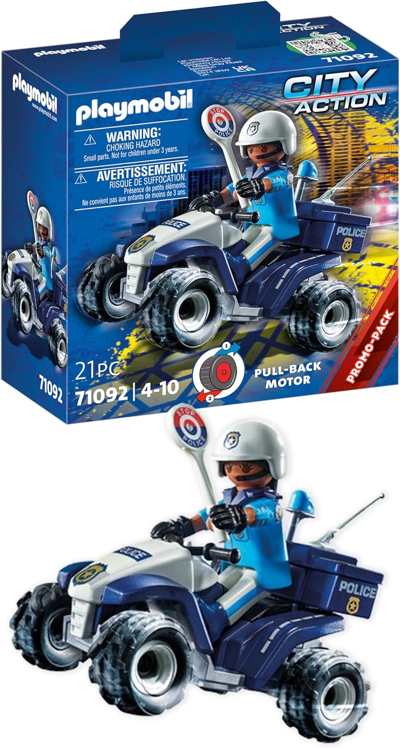 PLAYMOBIL 71092 QUAD POLICE