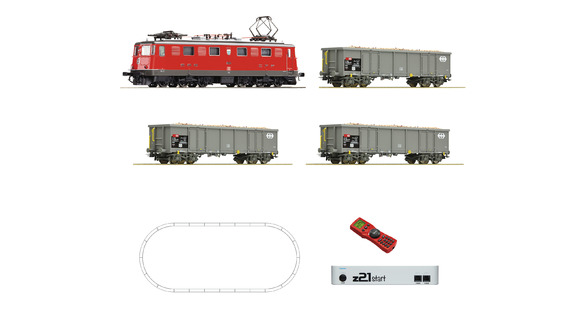 ROCO 51296 START SET DIGITALE Z21 LOCO 6/6 SBB