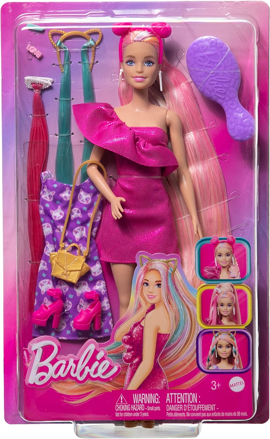 MATTEL HKT96 BARBIE SUPER CHIOMA