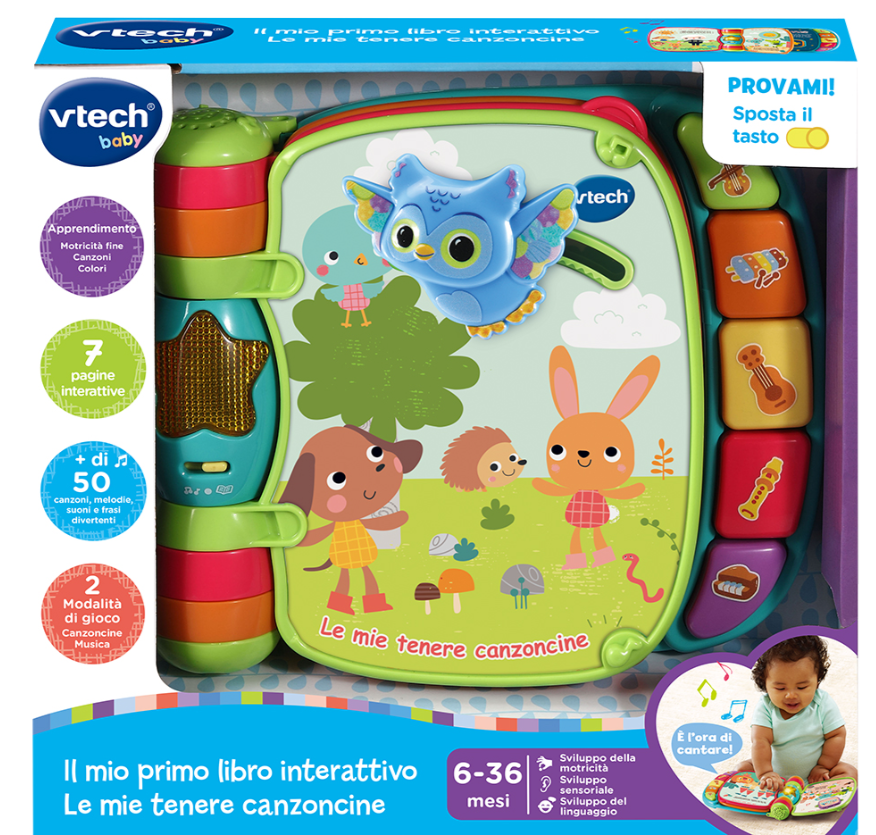 VTECH 166779 IL MIO PRIMO LIBRO INTERATTIVO