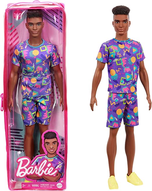 MATTEL GBR87 KEN FASHIONISTAS AFRO