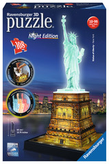 RAVENSBURGER 12596 PUZZLE 3D STATUA DELLA LIBERTA'