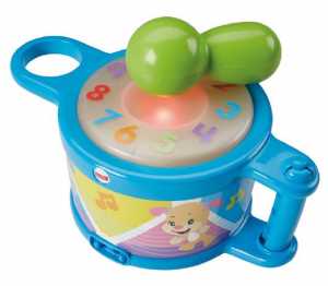 FISHER PRICE DRB18 TAMBURELLO TOCCA E IMPARA