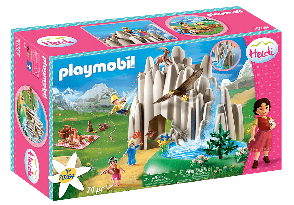 PLAYMOBIL 70254 HEIDI, PETER E CLARA AL LAGO