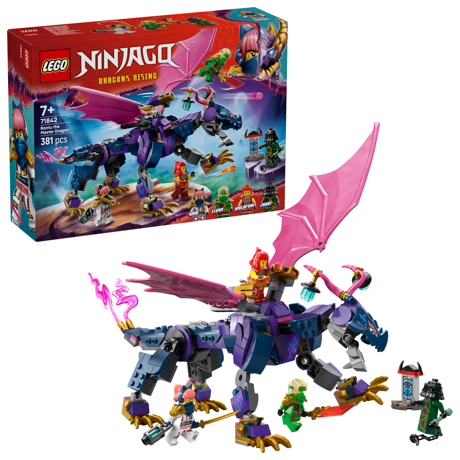 LEGO 71842 RONTU IL DRAGO MAESTRO NINJAGO
