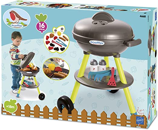 SMOBY 7600004668 BARBECUE NERO GIOCATTOLO