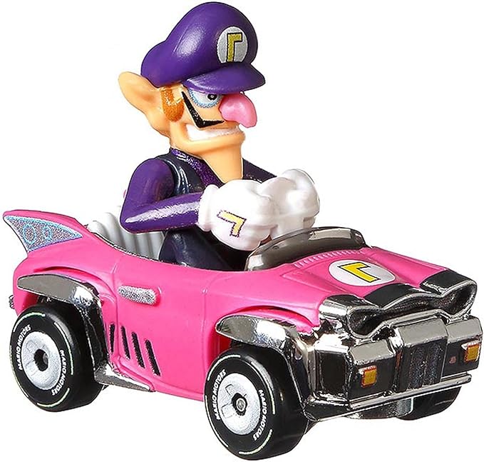 MATTEL GJH54 HOT WHEELS MARIO KART WALUIGI