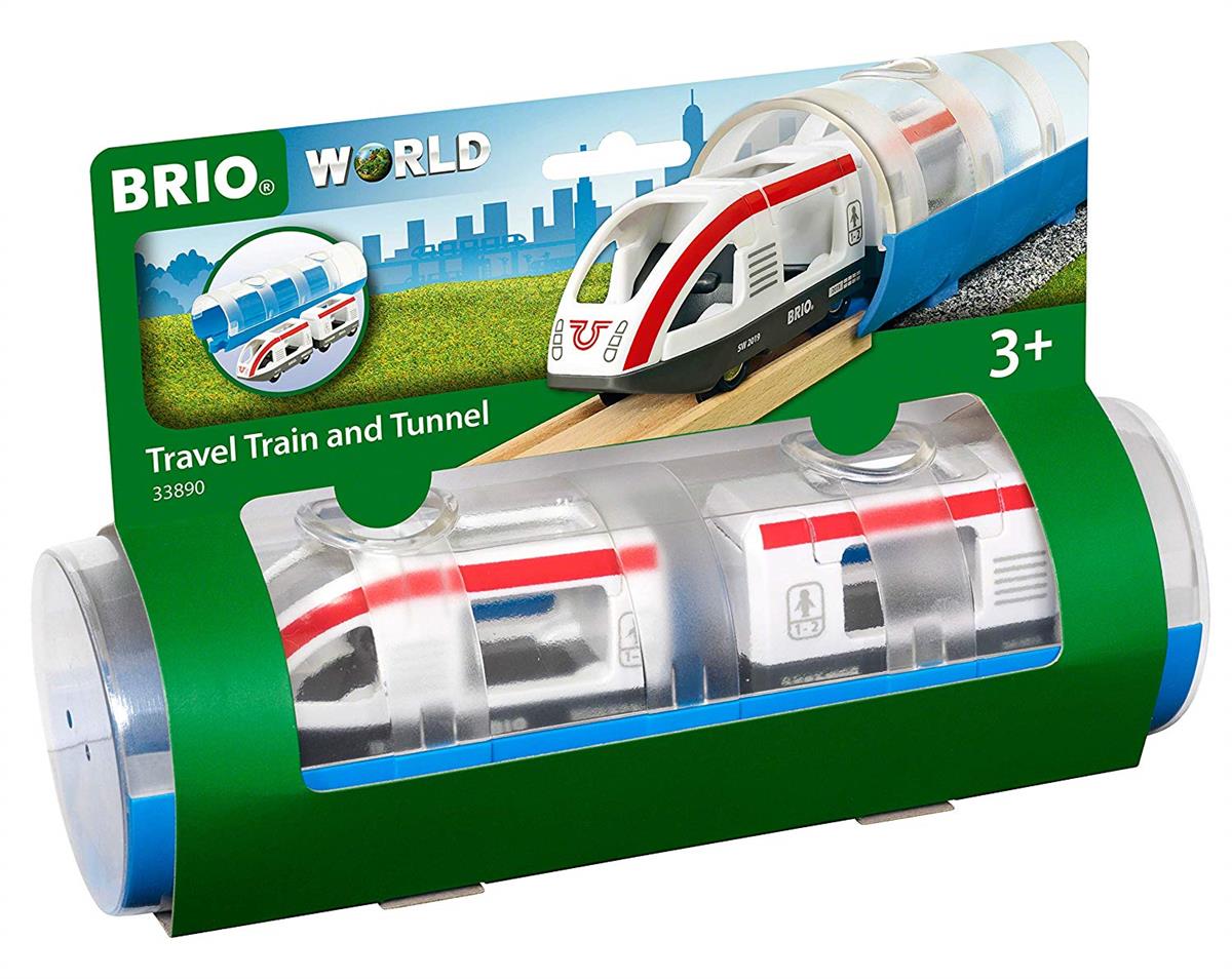 BRIO 33890 TRENO PASSEGGERI E TUNNEL