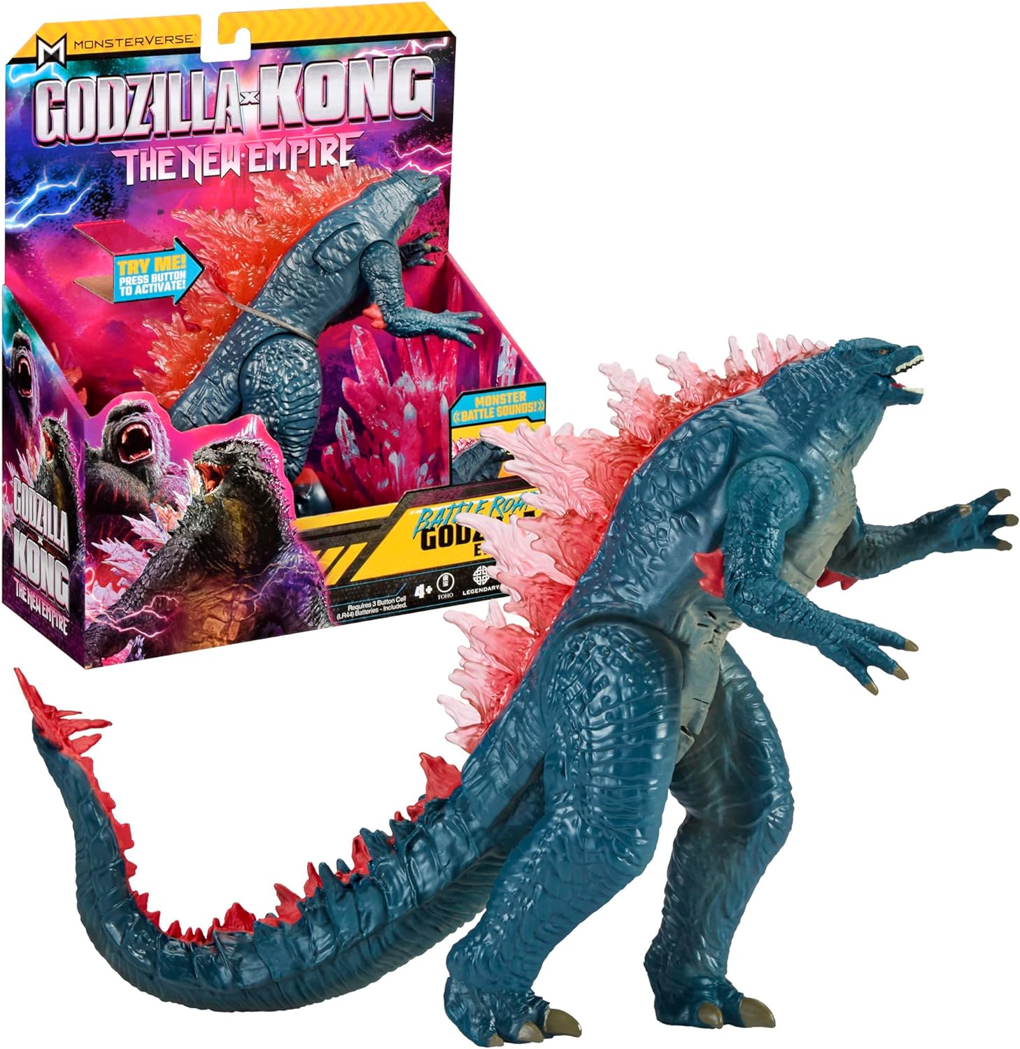 GIOCHI PREZIOSI MB305000 GODZILLA - KONG - SHARK KIN