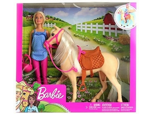 MATTEL FXH13 BARBIE E IL SUO CAVALLO