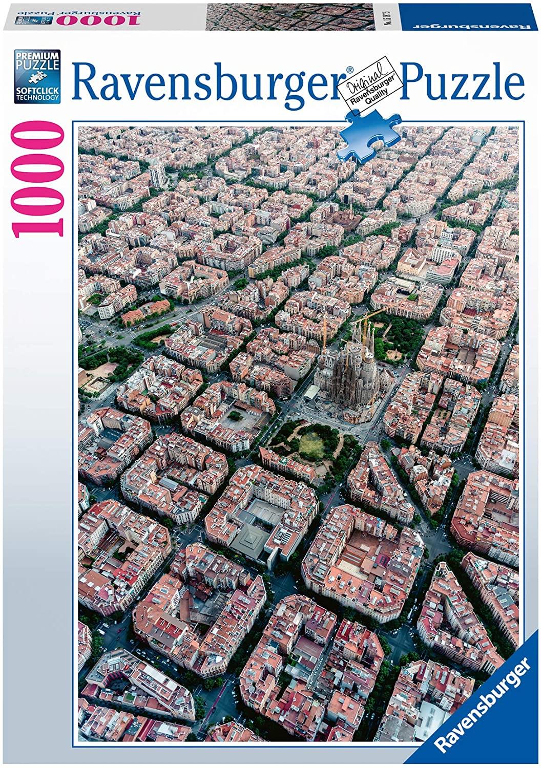 RAVENSBURGER 15187 PUZZLE DA 1000 PZ. BARCELLONA DALL'ALTO