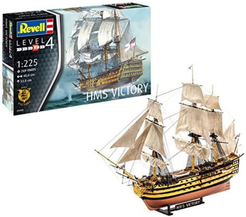 REVELL 65408 KIT DI MONTAGGIO HMS VICTORY SCALA 1/225