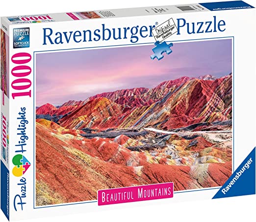 RAVENSBURGER 17314 PUZZLE DA 1000 PZ. MONTAGNE ARCOBALENO CINA