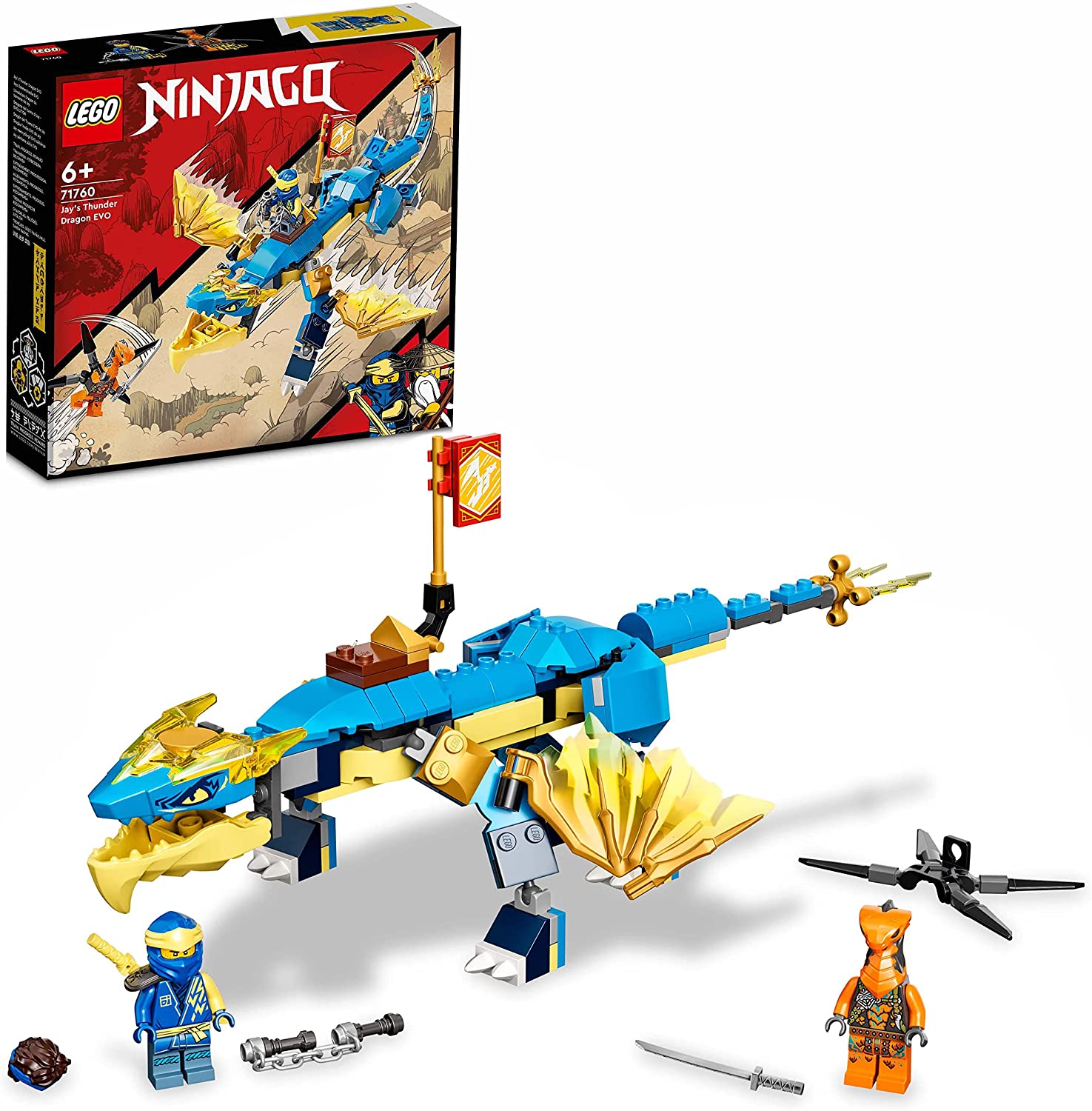 LEGO 71760 DRAGONE DEL TUONI DI JAY EVOLUTION NINJAGO