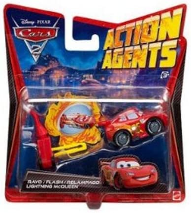 MATTEL V3019 CARS ACTION AGENTS LIGHTING MACQUUEN