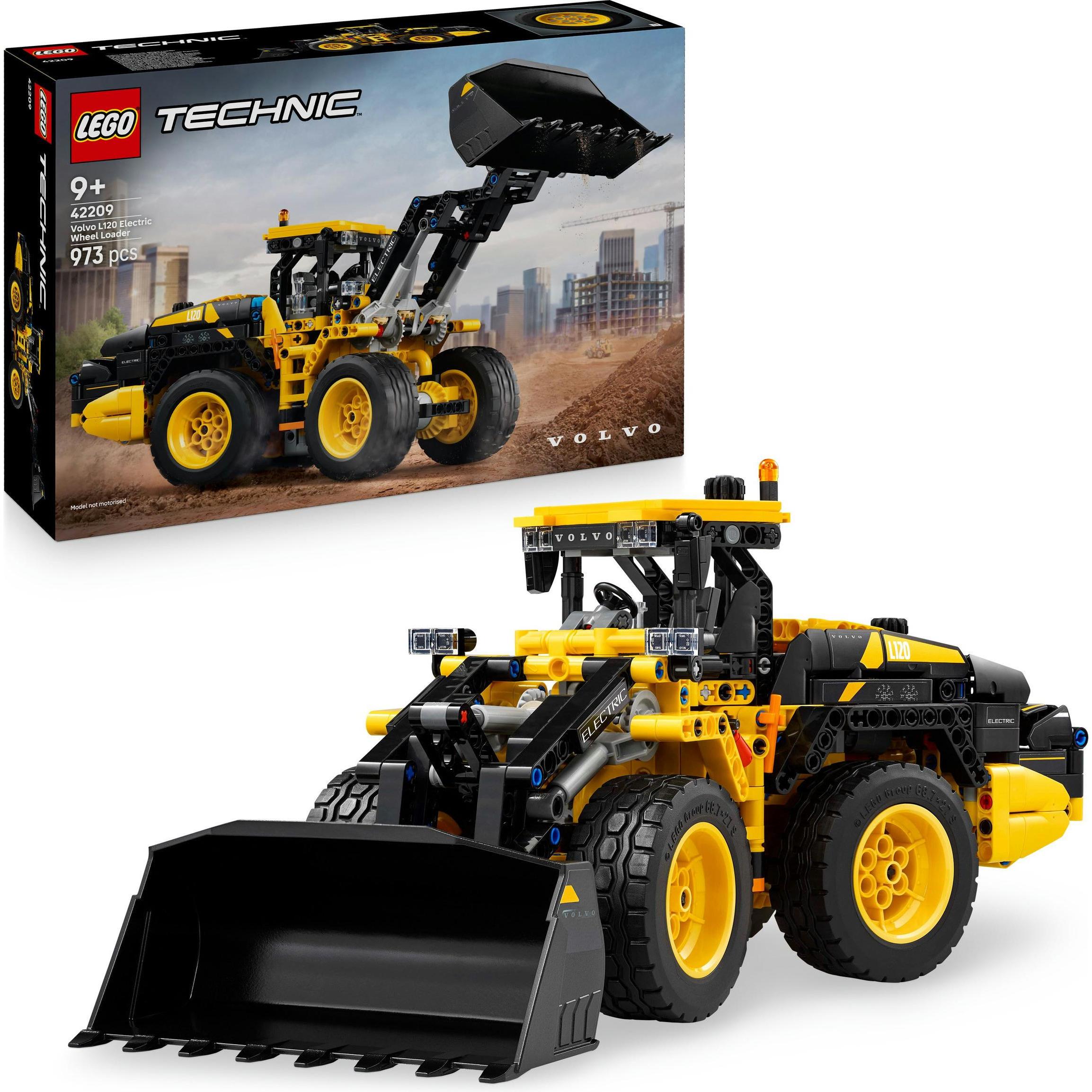 LEGO 42209 PALA GOMMATA VOLVO L120 ELECTRIC TECHNIC