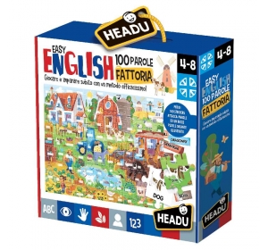 HEADU IT20003 EASY ENGLISH 100 PAROLE LA FATTORIA