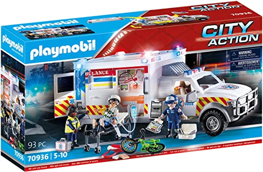 PLAYMOBIL 70936 US AMBULANZA