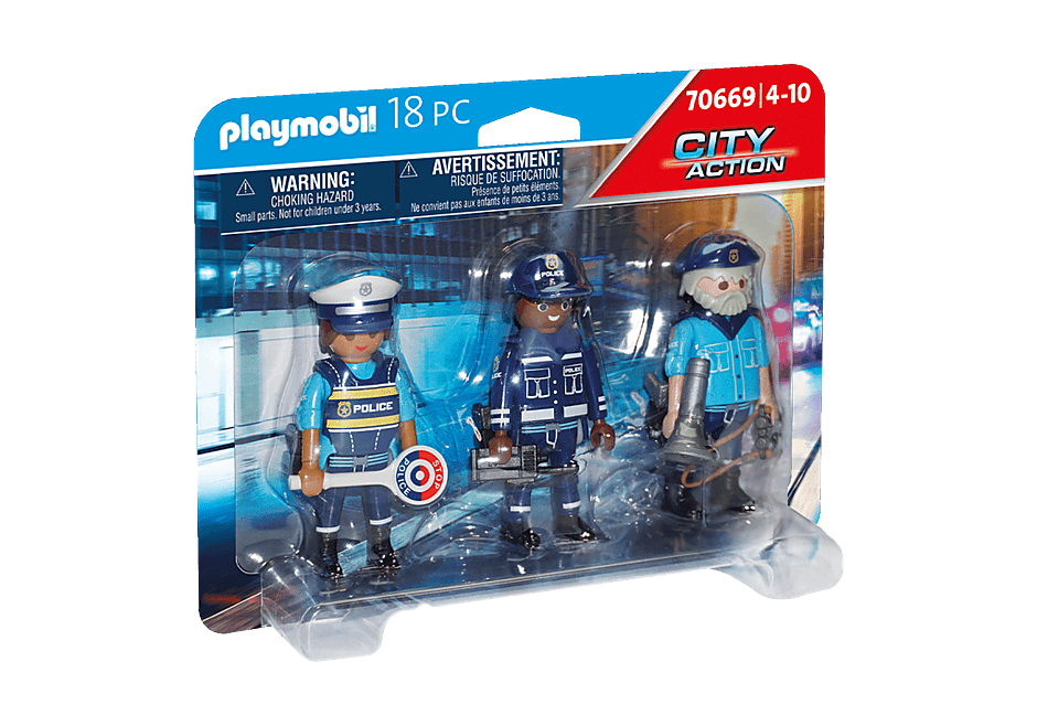 PLAYMOBIL 70669 SQUADRA DI POLIZIOTTI