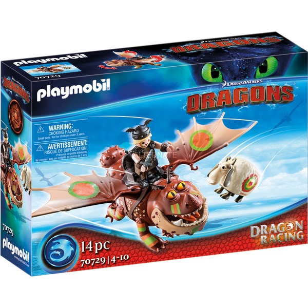 PLAYMOBIL 70729 DRAGON RACING GAMBEDIPESCE E MUSCOLONE