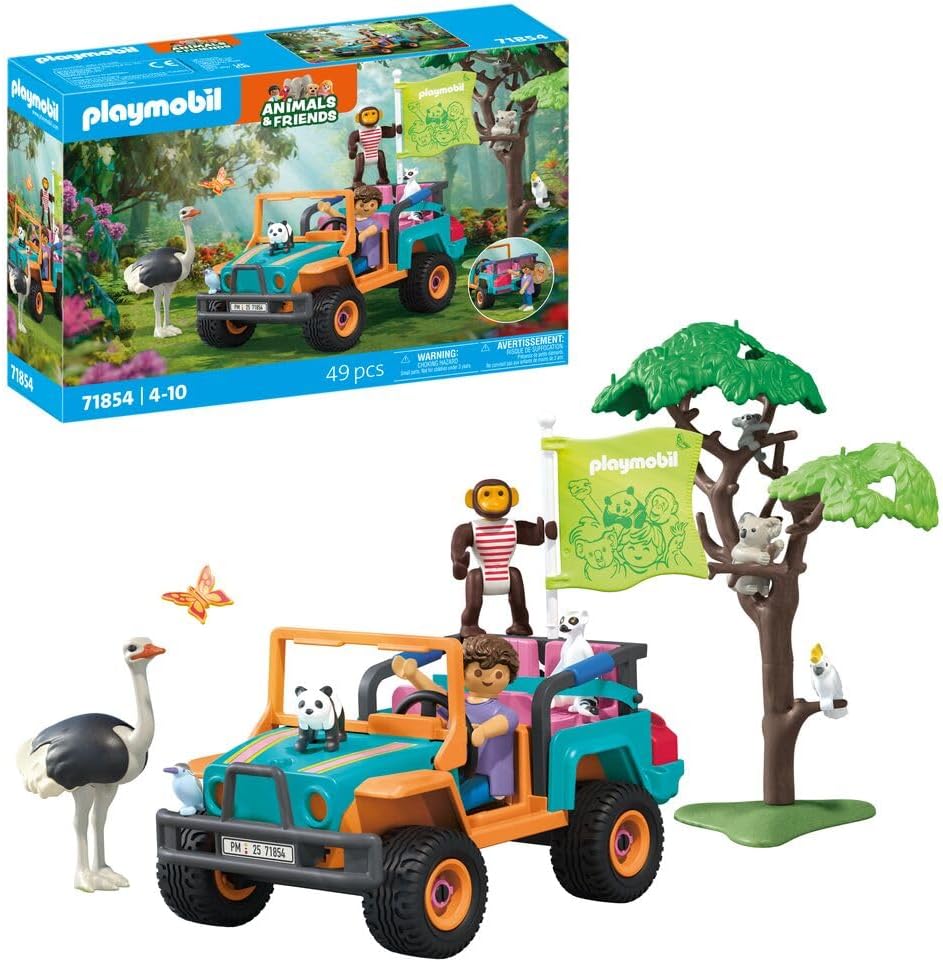 PLAYMOBIL 71854 IL FUORISTRADA DEI NOSTRI AMICI ANIMALI