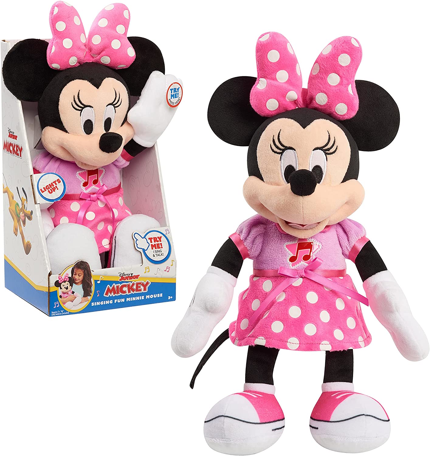 GIOCHI PREZIOSI MCN21000 MINNIE PELUCHE MUSICALE