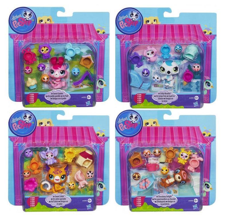 HASBRO A4024E24 LITTLE PETS SHOP PER E PET FREIND