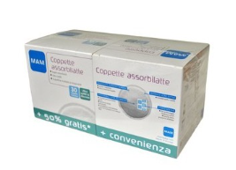 MAM 301 COPPETTE ASSORBILATTE 30+30