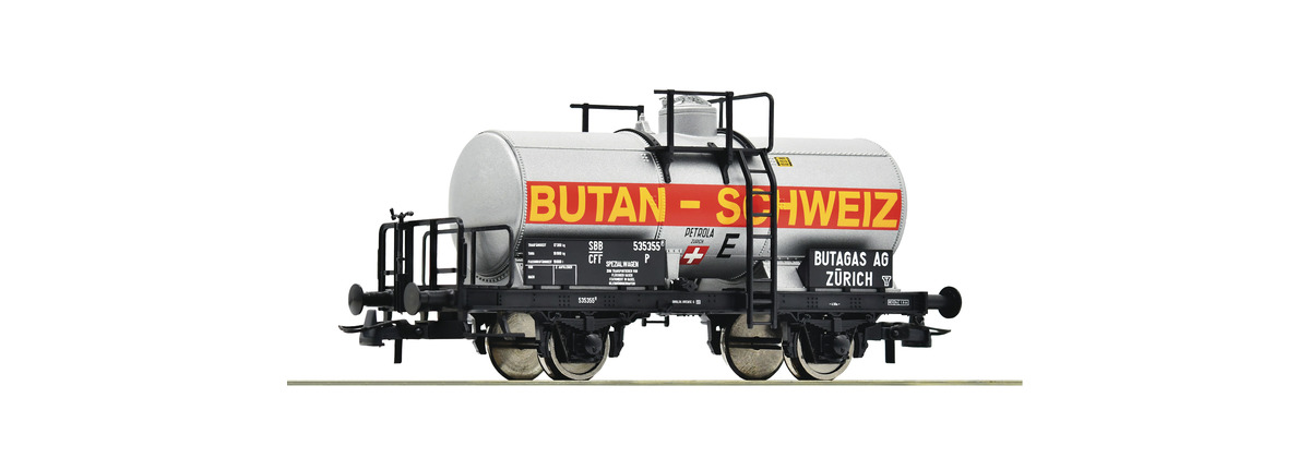 ROCO 76312 CARRO CISTERNA "BUTAN-SVIZZERA" SBB