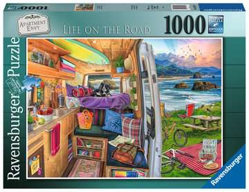 RAVENSBURGER 16547 PUZZLE DA  1000 PZ. LIFE ON THE ROAD