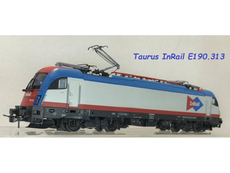 PI 29300 LOCOMOTIVA TAURUS E190 313 INRAIL, LOGO INRAIL,