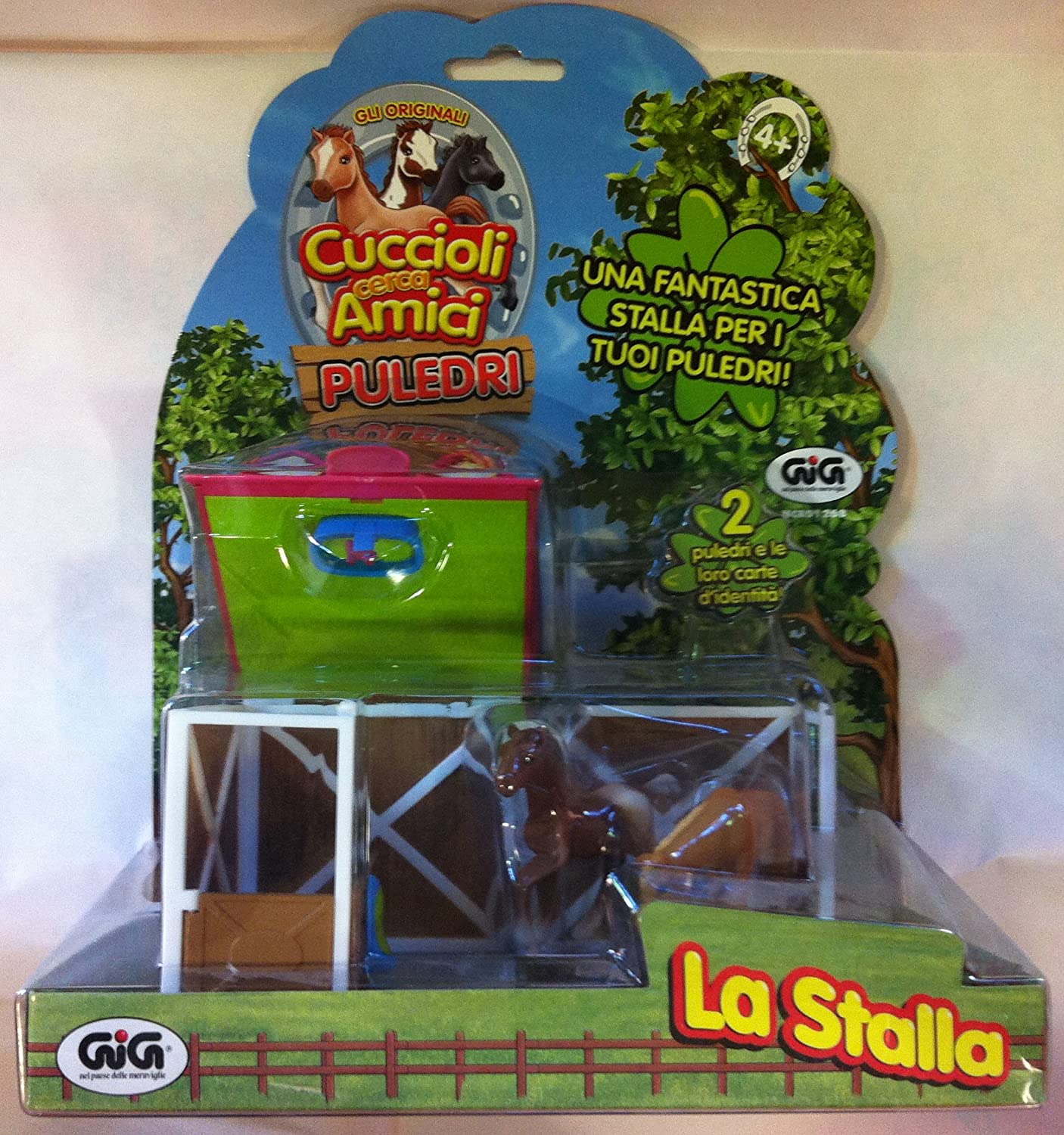 GIOCHI PREZIOSI 01268 CUCCIOLI PULEDRINI PLAYSET STALLA